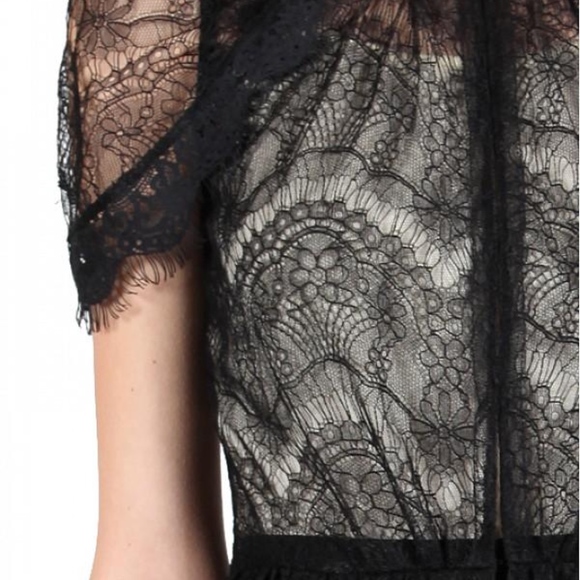 Black Lace Top - Picture 2 of 2